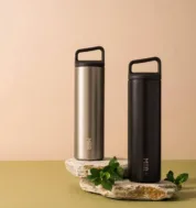 Термопляшка MiiR - Wide Mouth Bottle Climate+ 590ml Black - Зображення 7