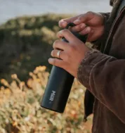 Термопляшка MiiR - Wide Mouth Bottle Climate+ 590ml Black - Зображення 4