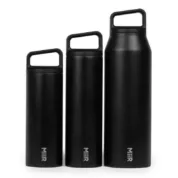 Термопляшка MiiR - Wide Mouth Bottle 590ml Black - Зображення 6