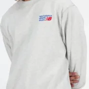 Світшот New Balance - Світшот чоловічий Athletics Premium Grey - Зображення 3