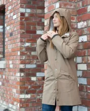 Куртка Rains - Long Jacket Taupe - Зображення 7