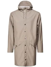 Куртка Rains - Long Jacket Taupe