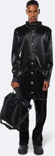 Сумка Rains - Tote Bag Quilted Velvet Black - Зображення 3