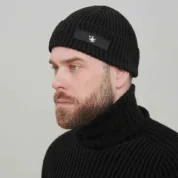 Шапка RIOTDIVISION - Short Beanie Hat GEN.2 Black - Зображення 6
