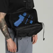 Сумка RIOTDIVISION - 3CH0 2 Pockets Waist Bag Gen.1 BLACK - Зображення 5