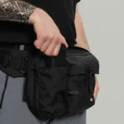 Сумка RIOTDIVISION - 3CH0 2 Pockets Waist Bag Gen.1 BLACK - Зображення 18