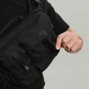 Сумка RIOTDIVISION - 3CH0 2 Pockets Waist Bag Gen.1 BLACK - Зображення 8
