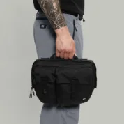 Сумка RIOTDIVISION - 3CH0 2 Pockets Waist Bag Gen.1 BLACK - Зображення 20