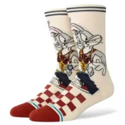 Шкарпетки Stance - BUGS CREW VINTAGE WHITE