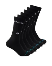 Шкарпетки Stance - ORIGIN 6 PACK CREW Black - Зображення 3