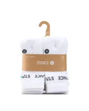 Шкарпетки Stance - ORIGIN 6 PACK CREW White - Зображення 8