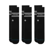 Шкарпетки Stance - VITAL 3 PACK CREW Black