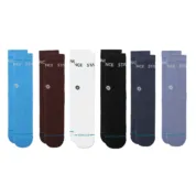 Шкарпетки Stance - ORIGIN 6 PACK CREW Indigo
