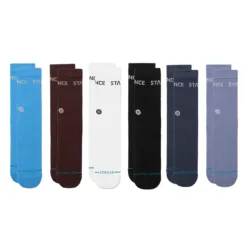Шкарпетки Stance - ORIGIN 6 PACK CREW Indigo
