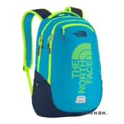Рюкзак The North Face - TALLAC QUILL BLUE/SAFETY GREEN GRAPHIC