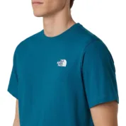 Футболка The North Face - NSE Box Tee Mineral Ink / Red - Зображення 5