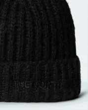 Шапка The North Face - Fohair Cabin Beanie (Black / Asphalt Grey) - Зображення 3