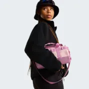 Сумка The North Face - Base Camp Duffel Shoulder Bag (Metal pink / Hushed lavender) - Зображення 2